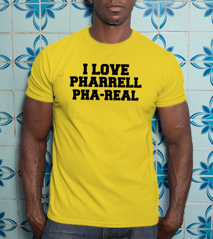 I Love Pharrell Pha-Real The Neptunes Marc Goldstein T-Shirt