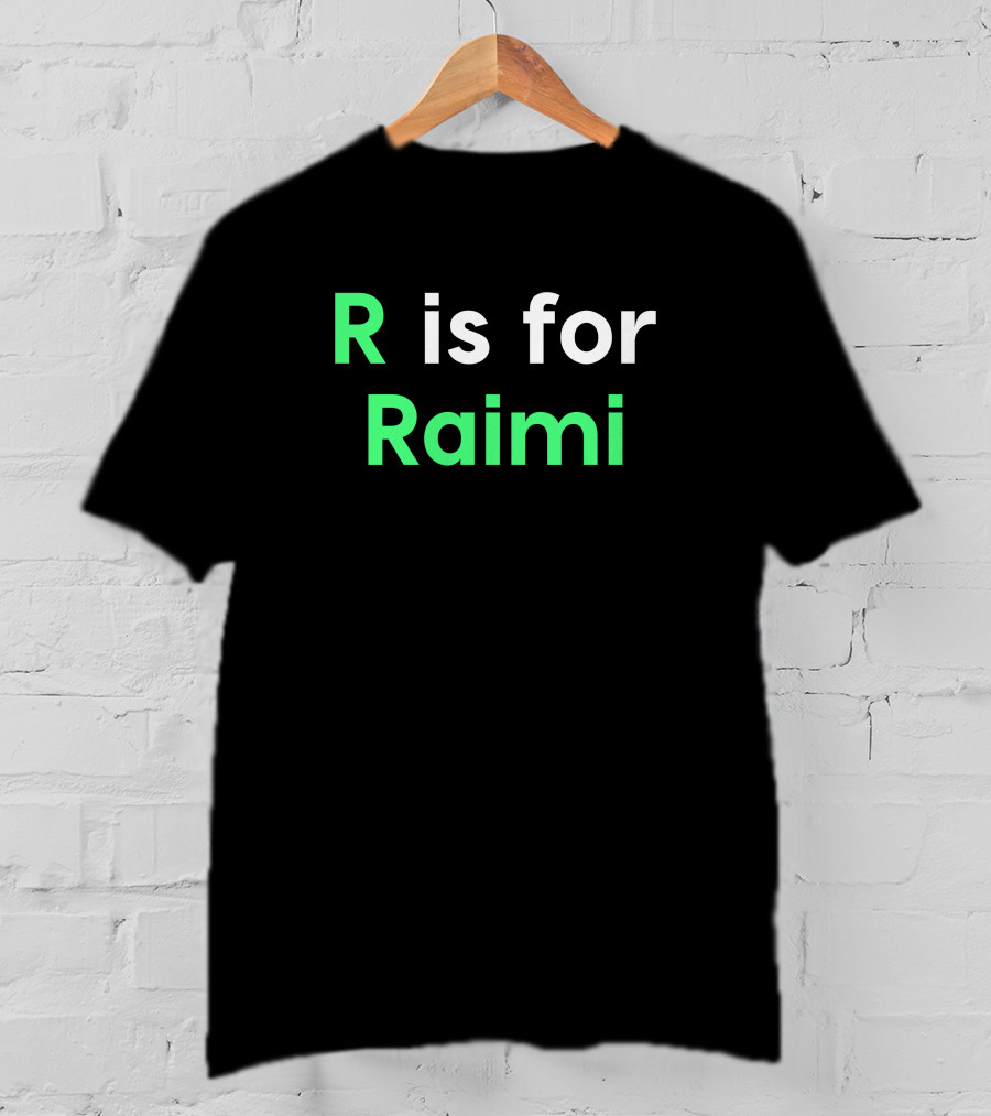 R Is For Raimi Cinephile Game Super Yaki T-Shirt