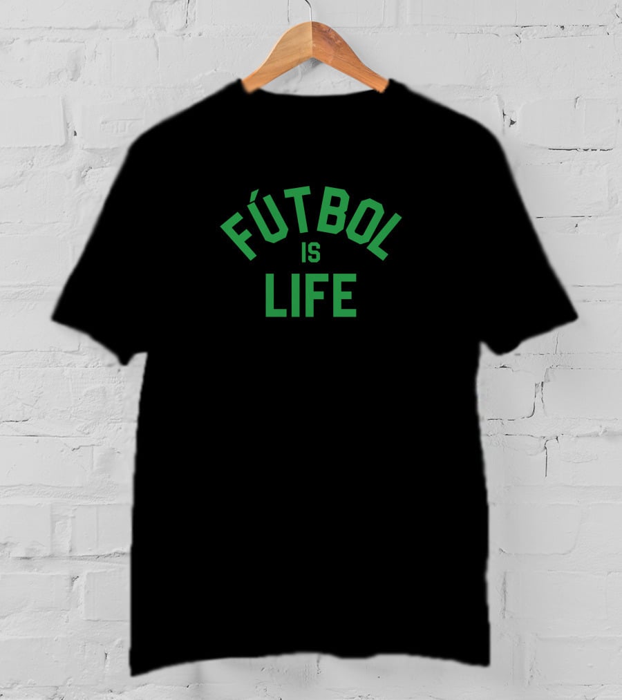 Standing Room Only Shop Fútbol Is Life Dani Rojas Football Soccer Fan T-Shirt