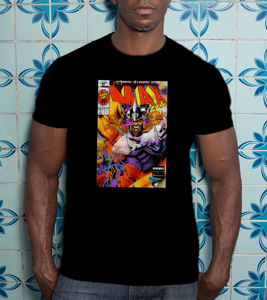 Maximilian Dood The Scrublord Will #Freemvc2 Jim Lee First Issue Legend Comic T-Shirt