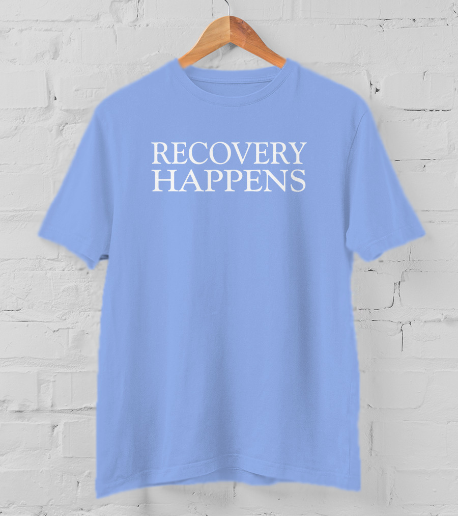 Kalamazoo Wellness Recovery Happens Kevin McLaughlin T-Shirt