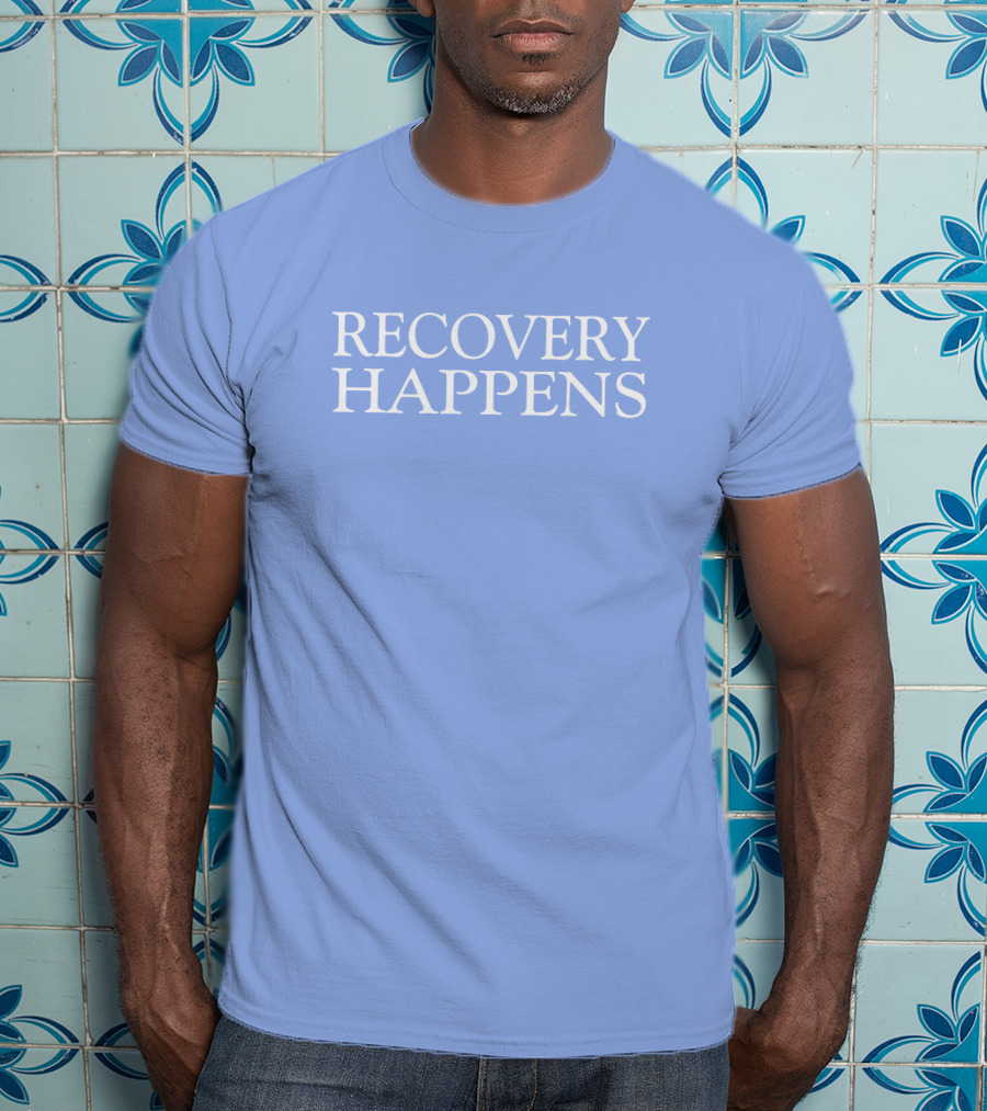 Kalamazoo Wellness Recovery Happens Kevin McLaughlin T-Shirt