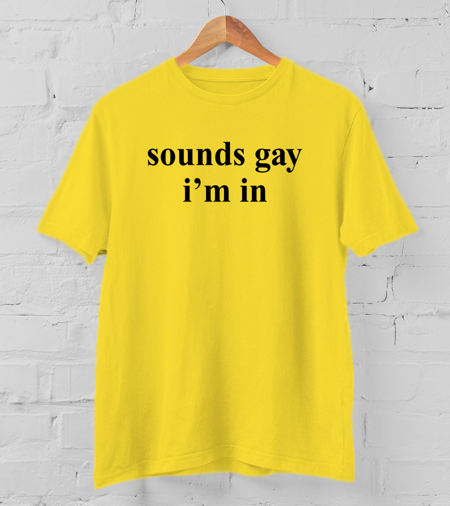 Sounds Gay I'm In SuperSarah T-Shirt