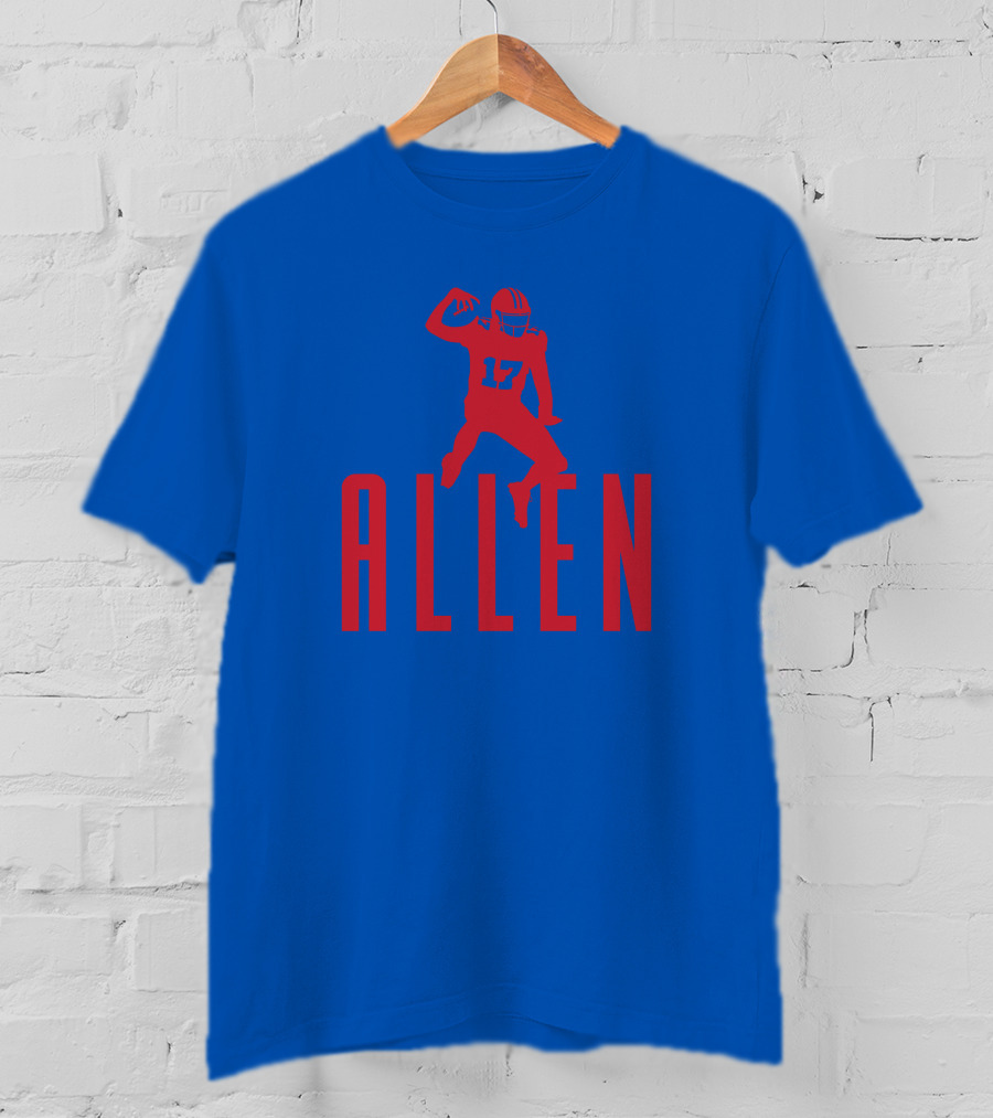 Buffalo Bills Allen 17 Football T-Shirt