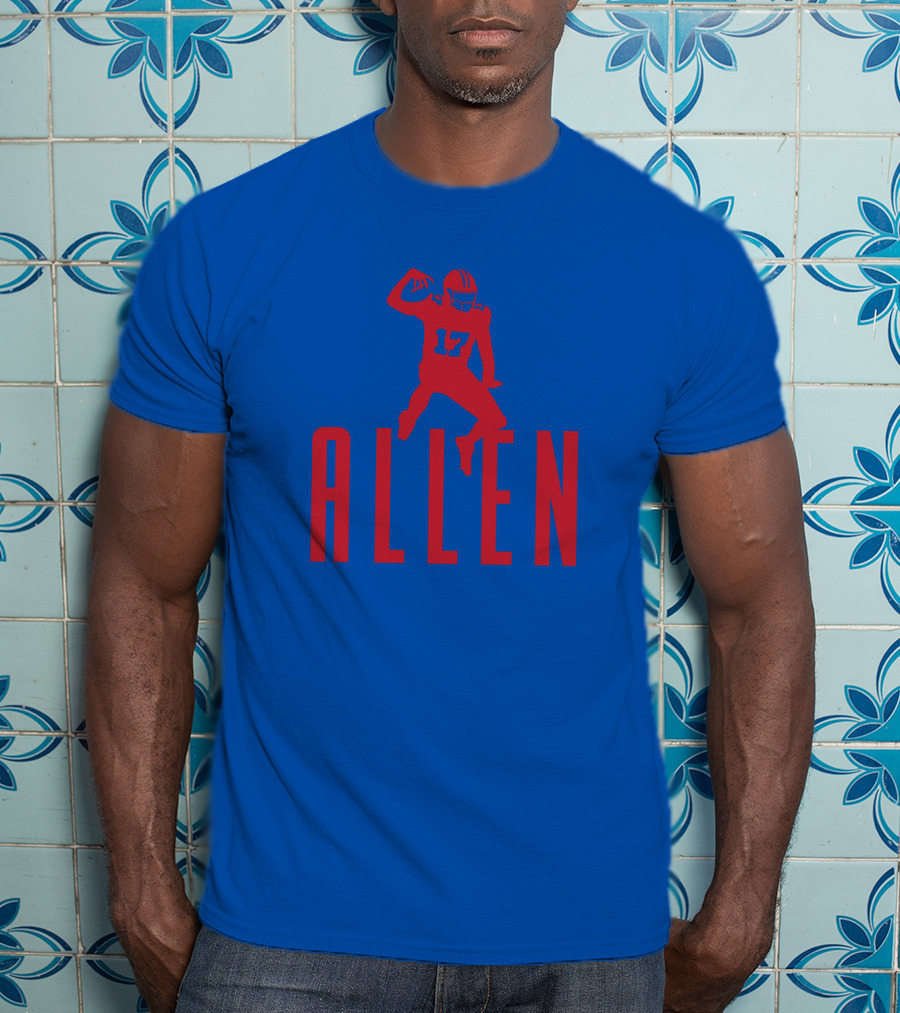 Buffalo Bills Allen 17 Football T-Shirt