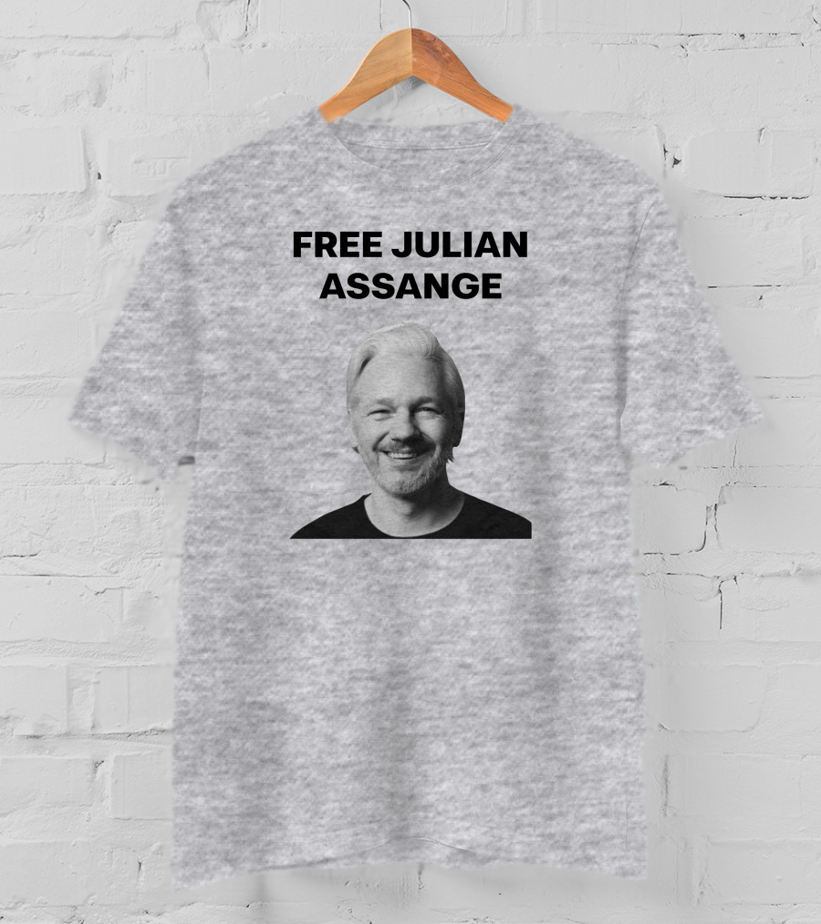 Free Julian Assange WikiLeaks Shop T-Shirt