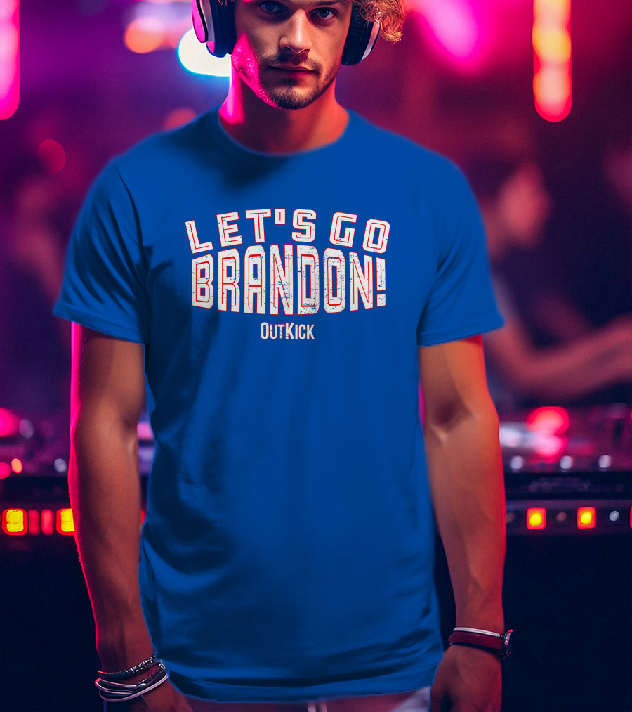 Outkick Let's Go Brandon Lay Travis T-Shirt