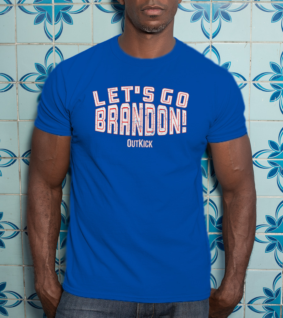 Outkick Let's Go Brandon Lay Travis T-Shirt