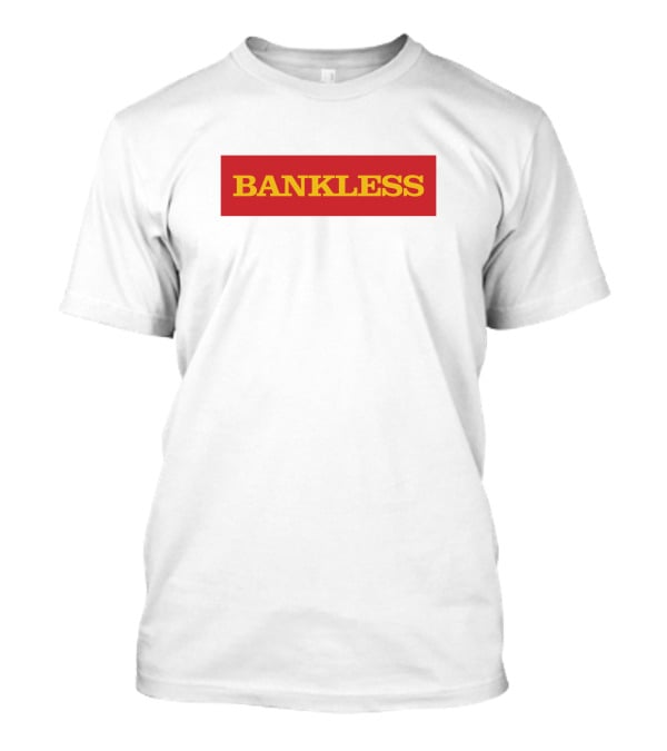 Metafactory Shop Bankless Box Logo DavidHoffman Bold Red T-Shirt