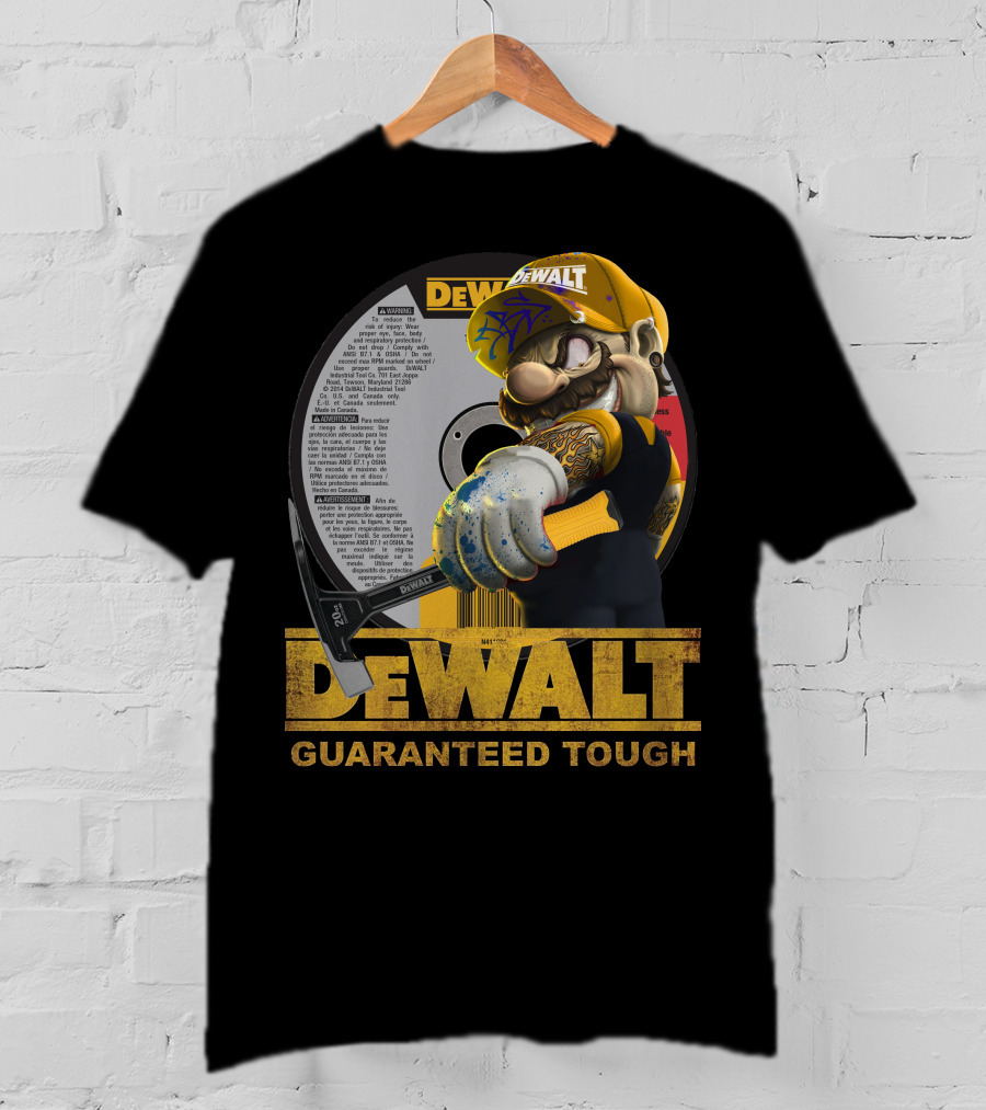 DeWalt Guaranteed Tough Mario3x4 T-Shirt