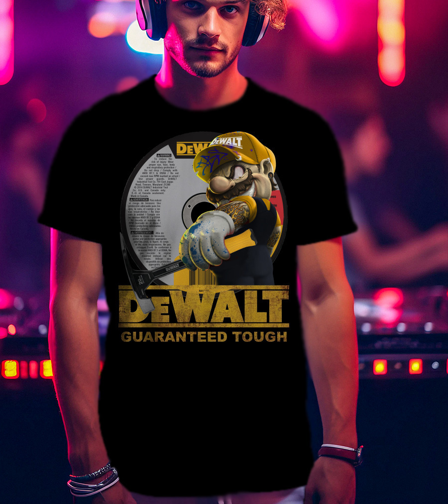 DeWalt Guaranteed Tough Mario3x4 T-Shirt