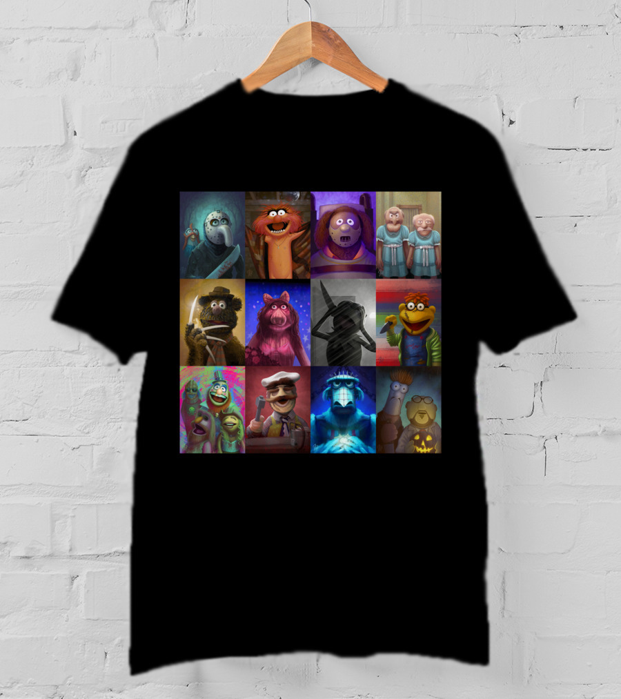Muppet Maniacs Horror Movie Parody Series 1 T-Shirt