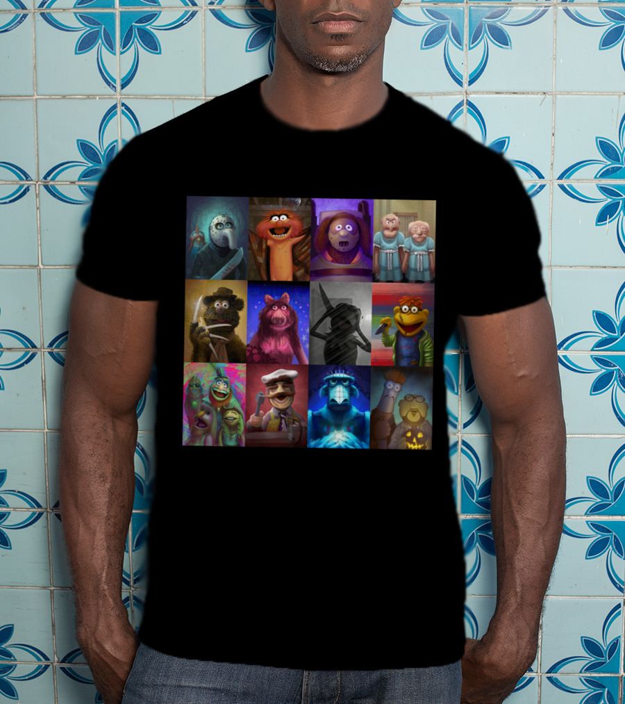 Muppet Maniacs Horror Movie Parody Series 1 T-Shirt