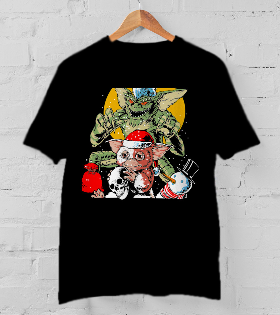 Gizmo And Gremlin Christmas Mischief Adventures T-Shirt