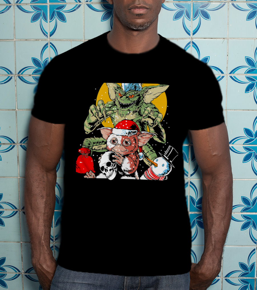 Gizmo And Gremlin Christmas Mischief Adventures T-Shirt