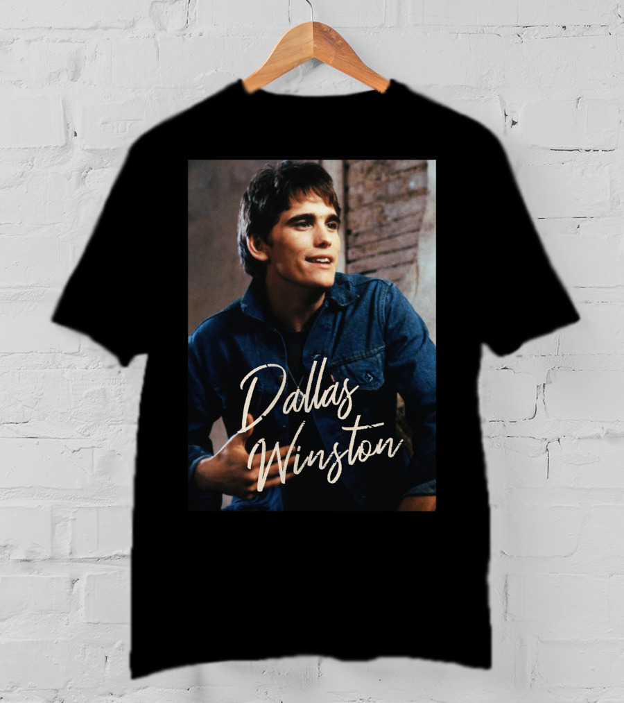 Dallas Winston The Outsiders 80s Movie Retro Denim T-Shirt