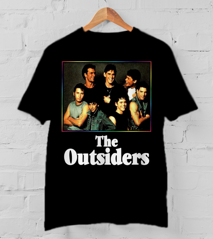 The Outsiders Movie Cast Ensemble Photograph T-Shirt