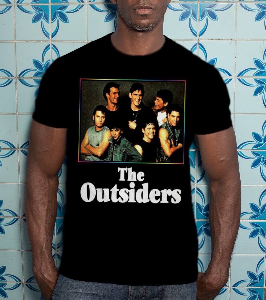 The Outsiders Movie Cast Ensemble Photograph T-Shirt