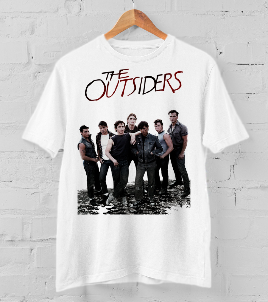 The Outsiders 1983 Movie Cast Photo Classic T-Shirt