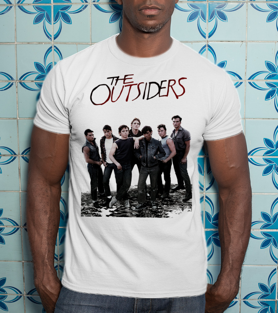 The Outsiders 1983 Movie Cast Photo Classic T-Shirt