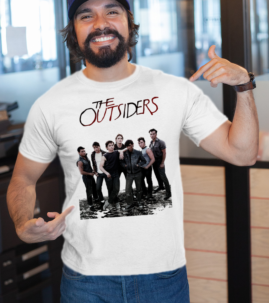 The Outsiders 1983 Movie Cast Photo Classic T-Shirt