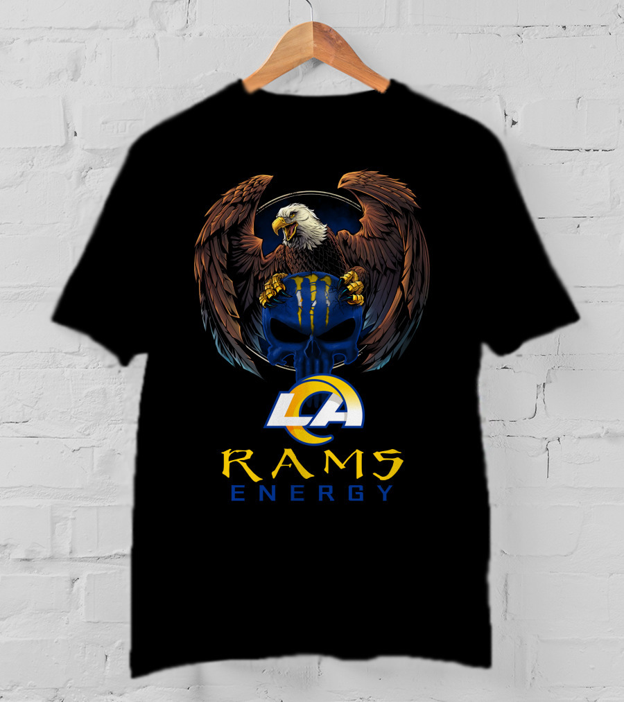 La Rams Energy Eagle Skulls T-Shirt