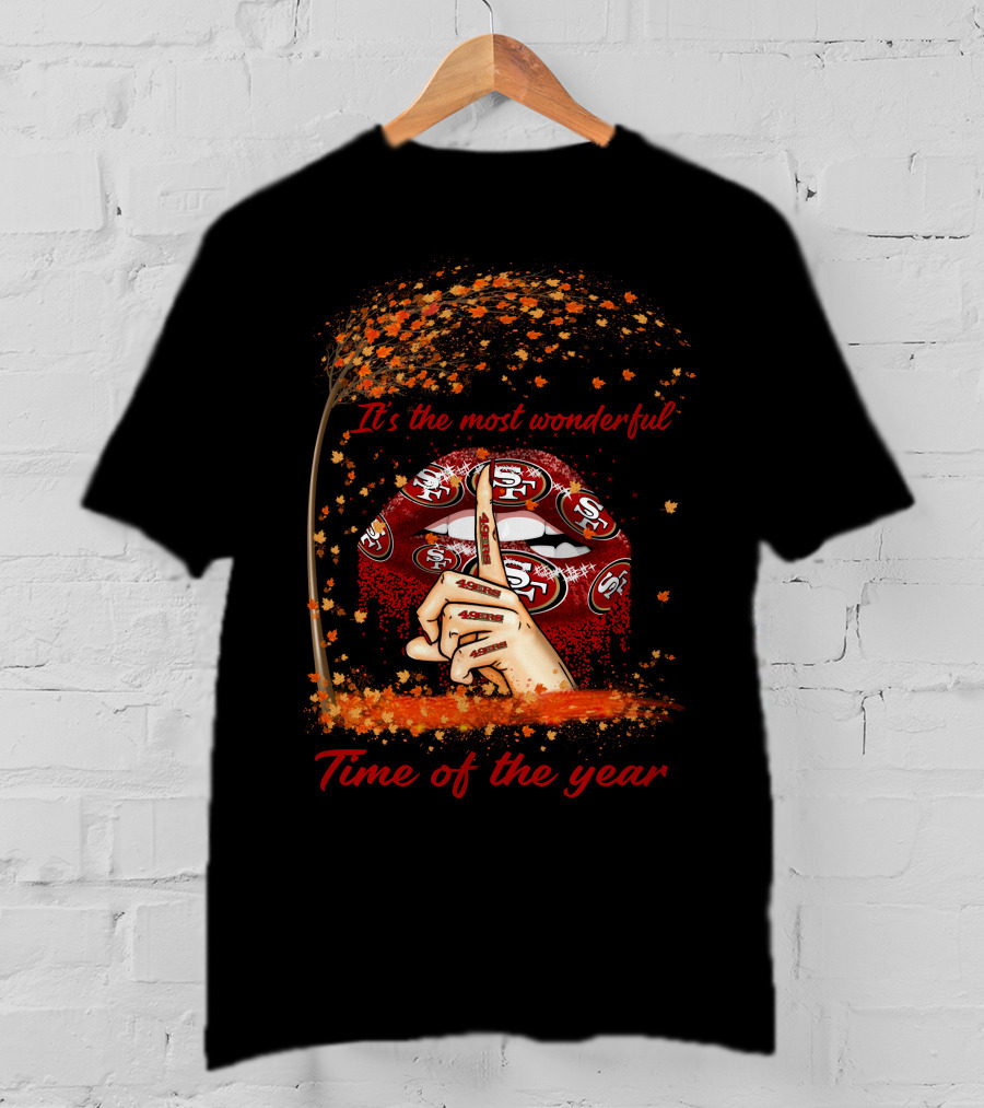 It's The Most Wonderful Time Of The Year Halloween Nfl San Francisco 49ers T-Shirt