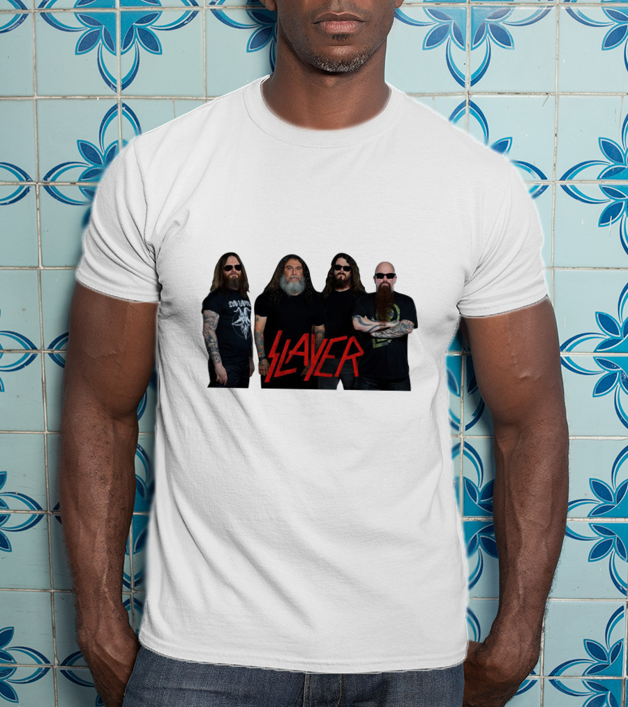 Slayer Classic Band Member Pose T-Shirt
