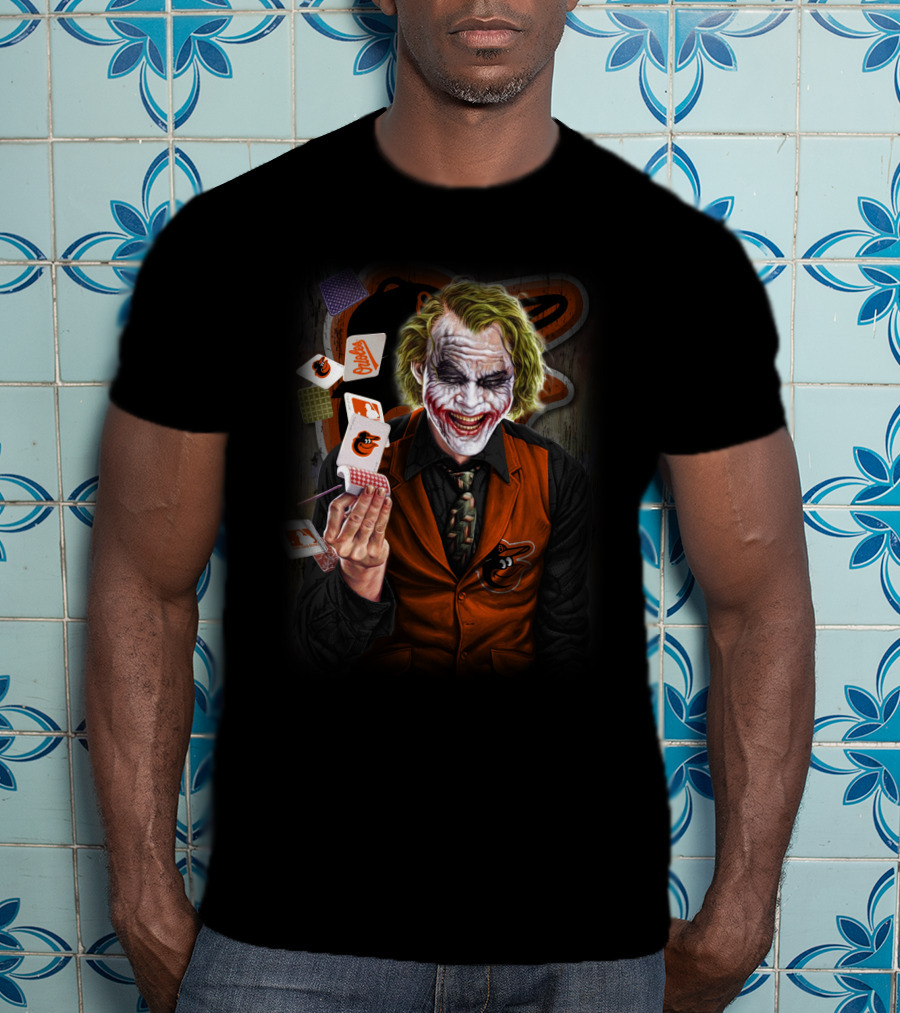 Baltimore Orioles Joker Playing Cards T-Shirt