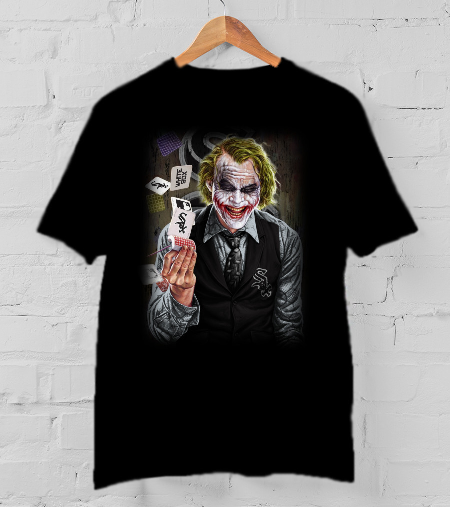 Chicago White Sox Joker Playing Cards T-Shirt