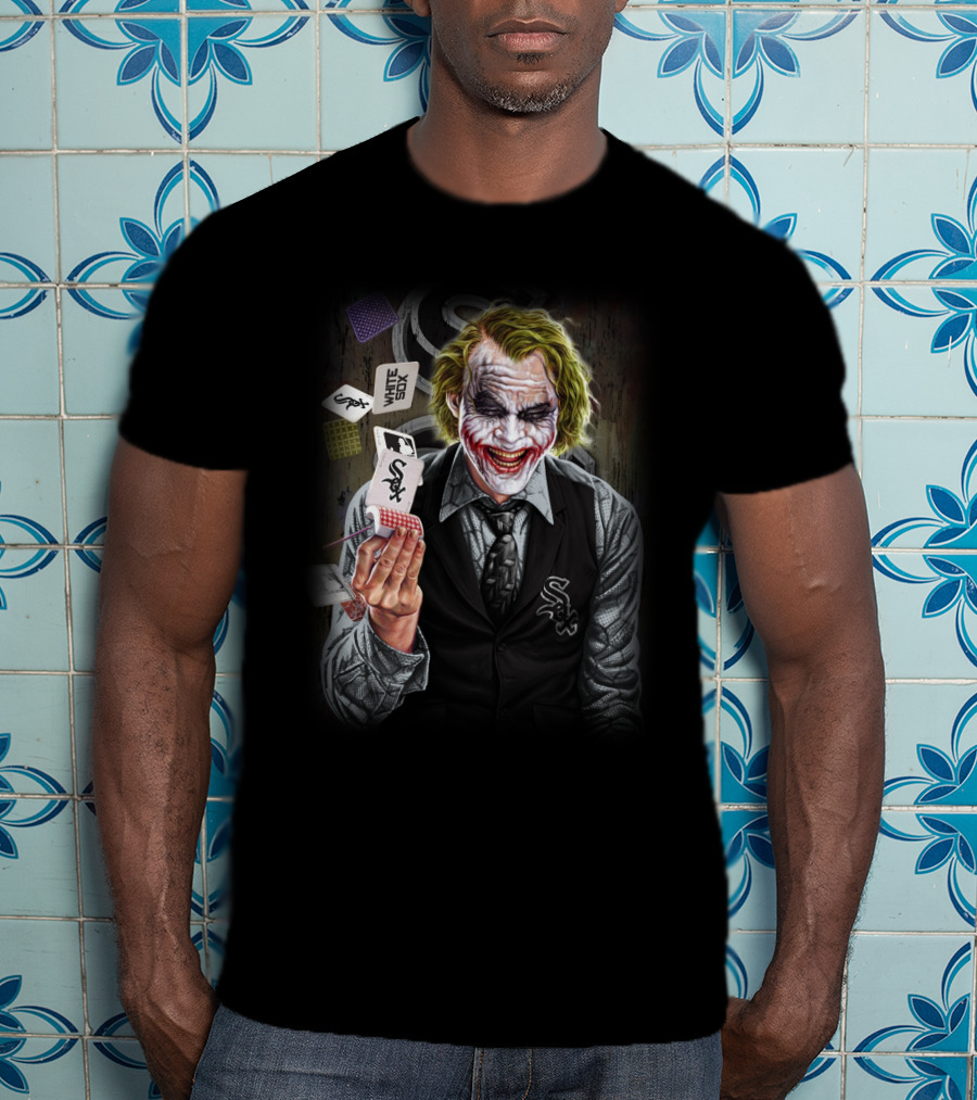 Chicago White Sox Joker Playing Cards T-Shirt