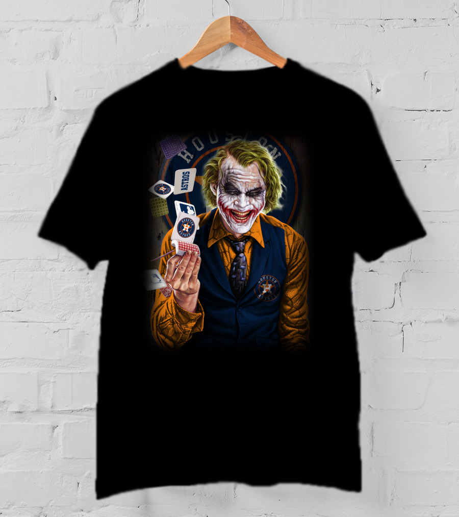 Houston Astros Joker Fan T-Shirt