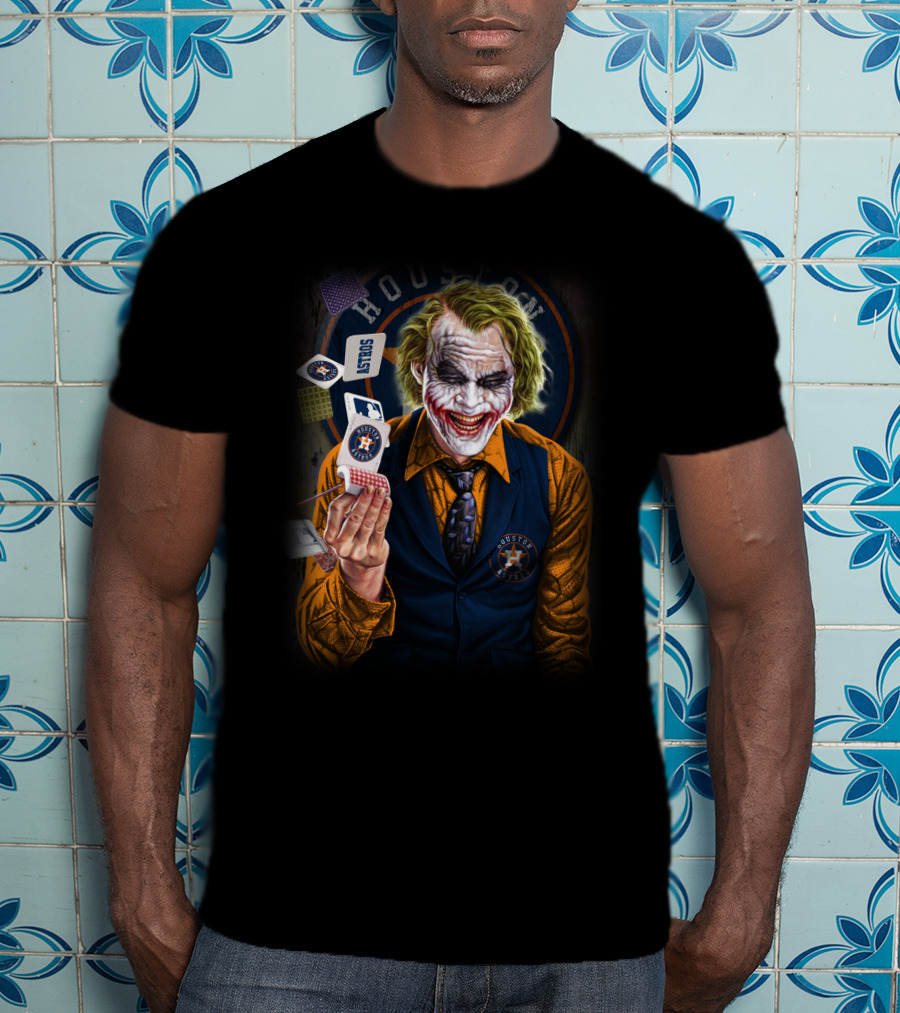 Houston Astros Joker Fan T-Shirt