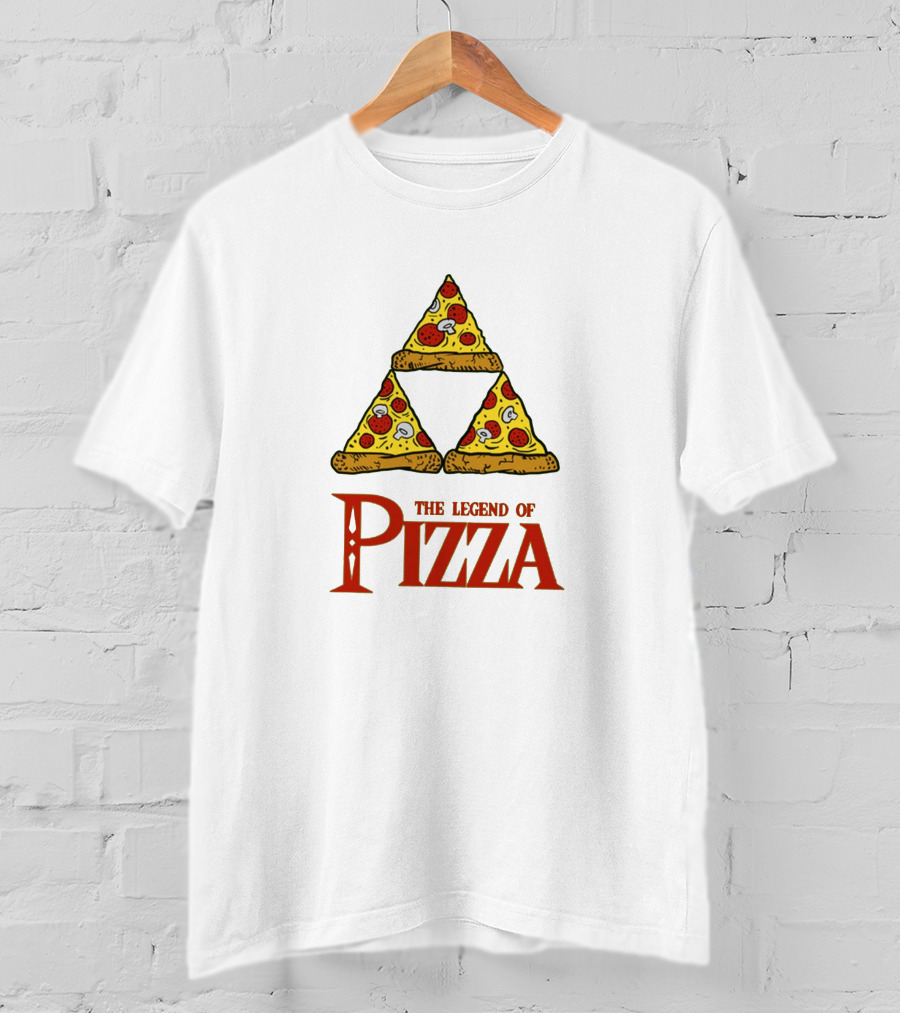 The Legend Of Pizza Triangles T-Shirt