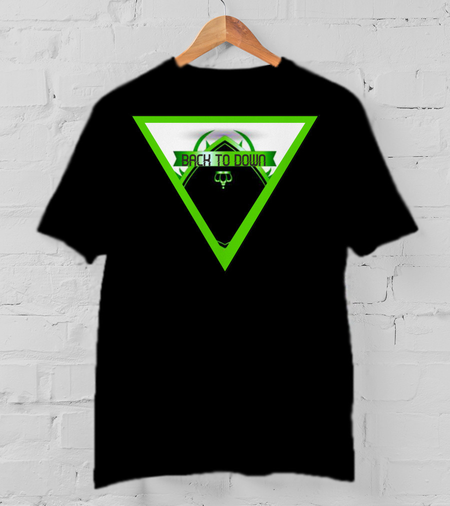 Back To Down Owl Triangle Emblem T-Shirt