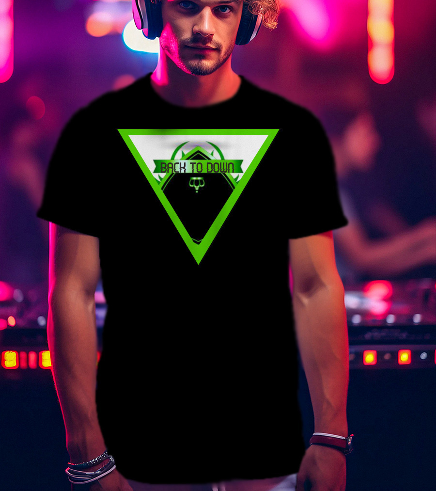 Back To Down Owl Triangle Emblem T-Shirt
