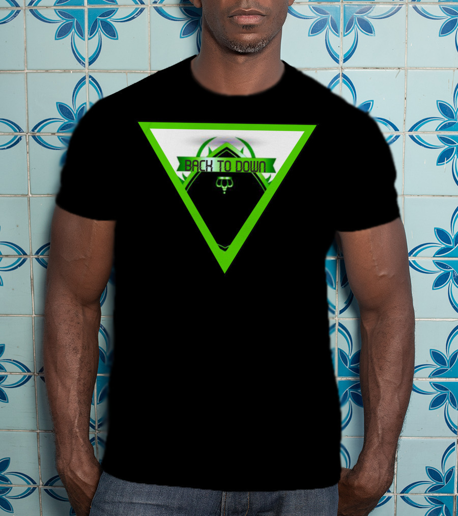 Back To Down Owl Triangle Emblem T-Shirt
