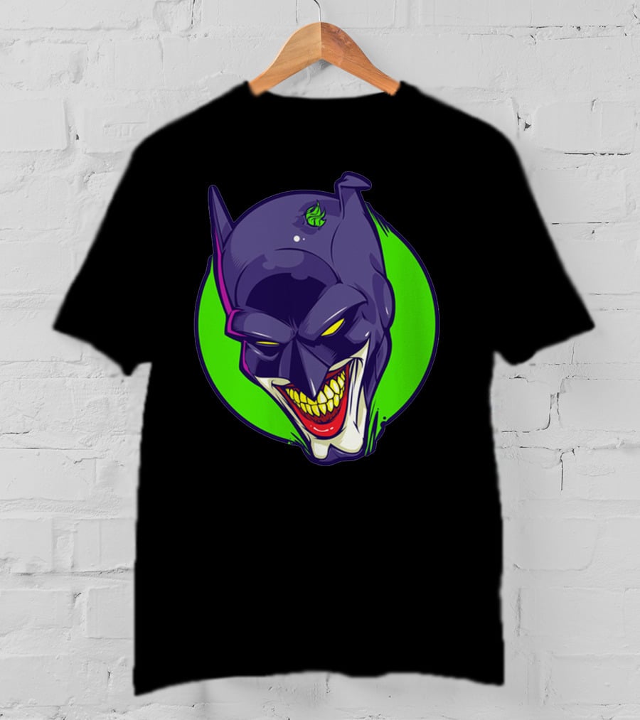 Bat Joke Evil Grin Mashup T-Shirt