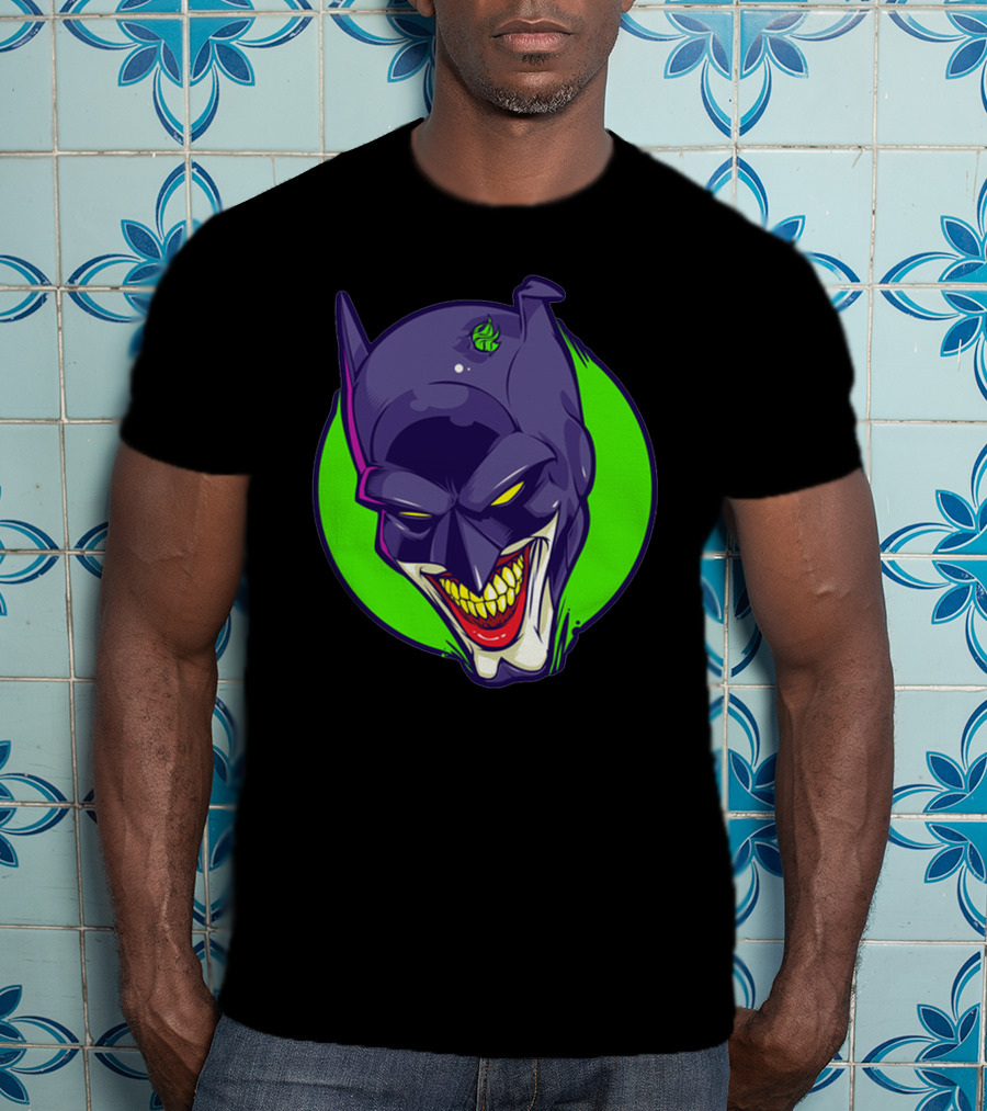 Bat Joke Evil Grin Mashup T-Shirt