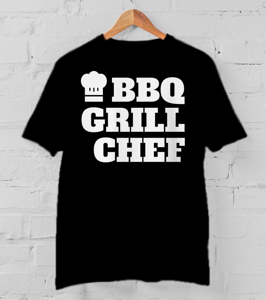 BBQ Grill Chef Cooking Hat T-Shirt