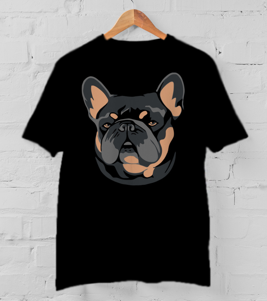 Blue And Tan French Bulldog T-Shirt