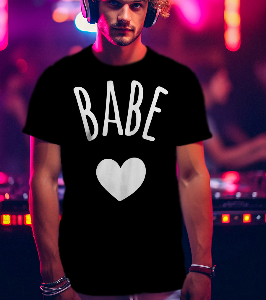 BABE Heart Icon Classic T-Shirt