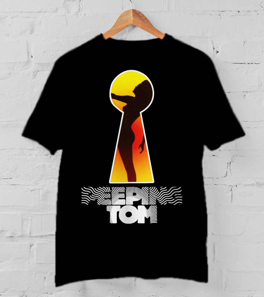 Peeping Tom 2006 Keyhole Silhouette Sunset T-Shirt