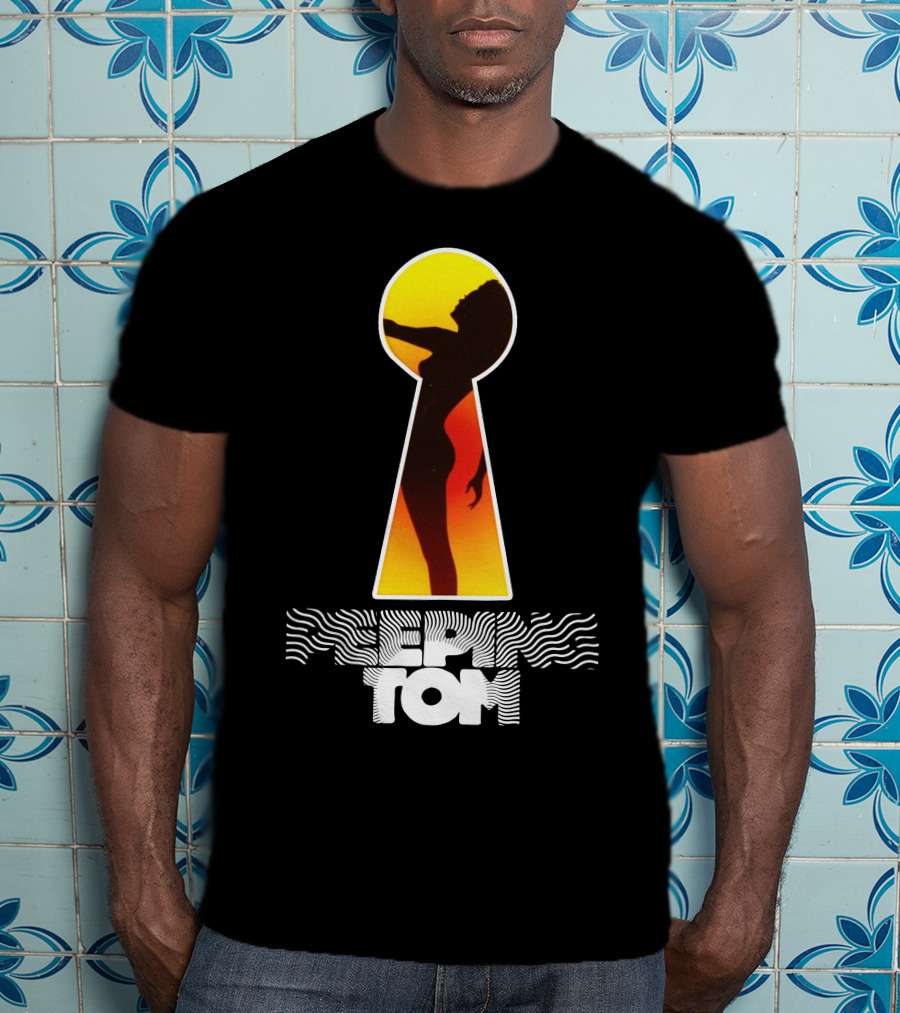 Peeping Tom 2006 Keyhole Silhouette Sunset T-Shirt