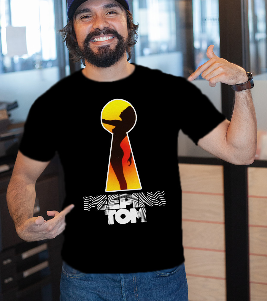Peeping Tom 2006 Keyhole Silhouette Sunset T-Shirt