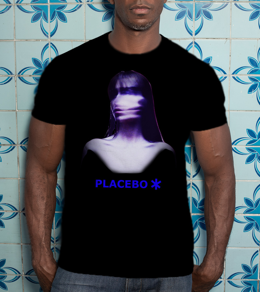 PLACEBO Purple Blur Girl T-Shirt
