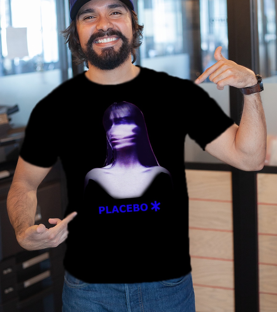 PLACEBO Purple Blur Girl T-Shirt