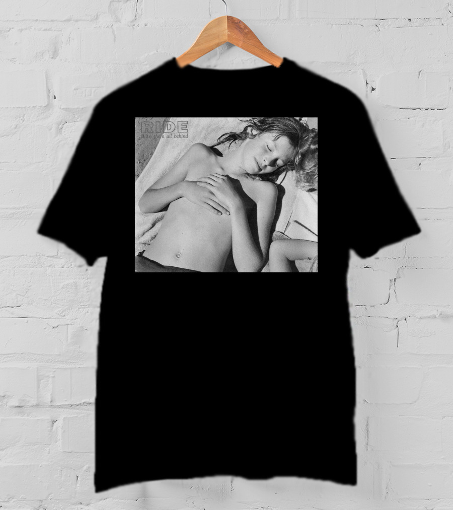 Ride Leave Them All Behind Rock Music Band Cover Image T-Shirt