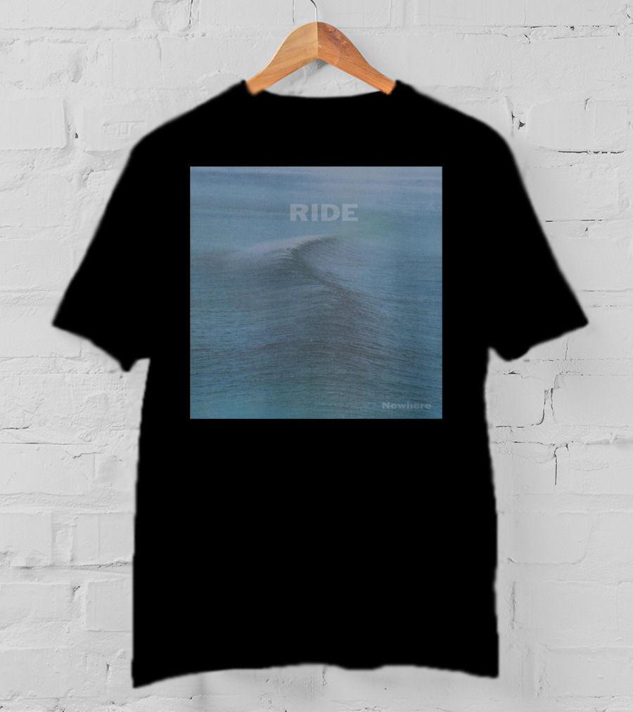 Ride Nowhere Album Cover Ocean Wave T-Shirt