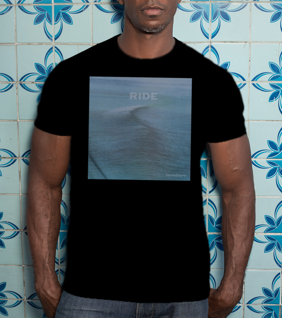 Ride Nowhere Album Cover Ocean Wave T-Shirt